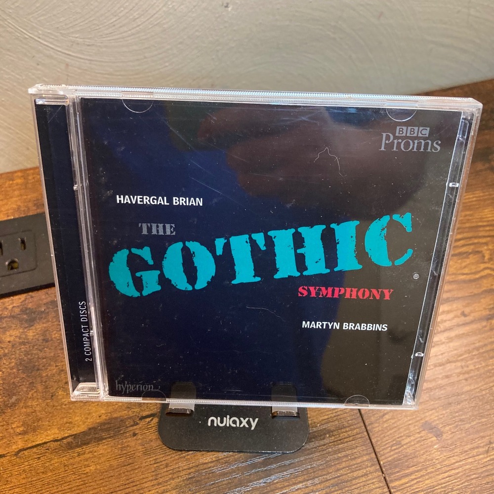 Havergal Brian The Gothic Symphony No 1 BBC Proms Martyn Brabbins 2 CD Hyperion